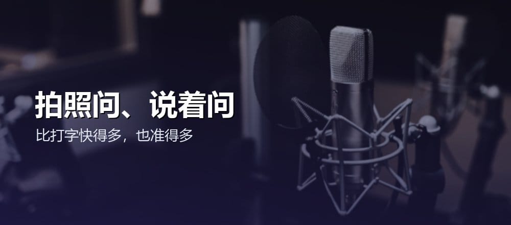 手机上用语音和拍照问 AI