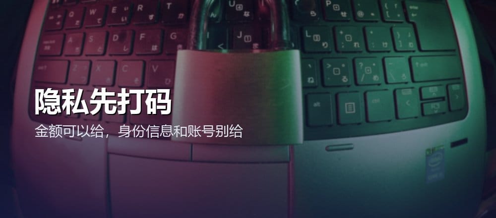 用 AI 做预算前需要隐藏账号和隐私信息