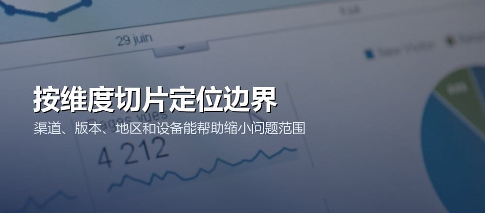 按渠道、版本、地区、设备和用户类型切片,定位异常集中在哪个边界