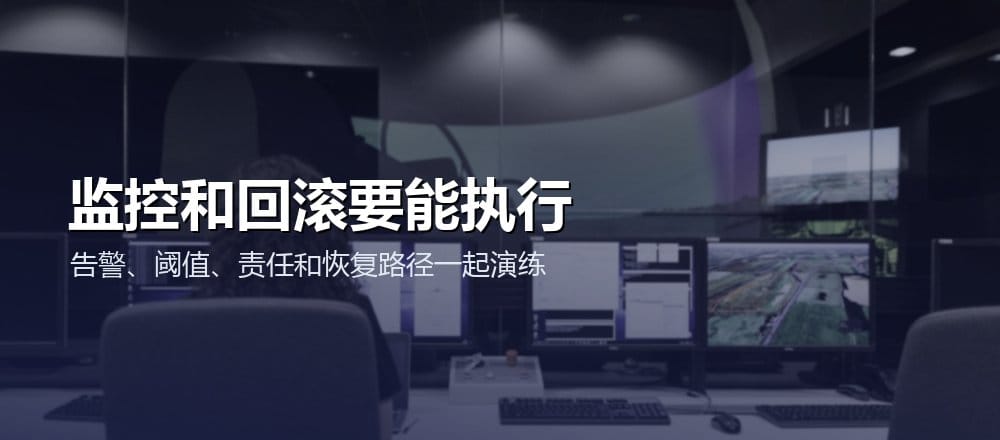 产品上线监控告警阈值责任和回滚路径
